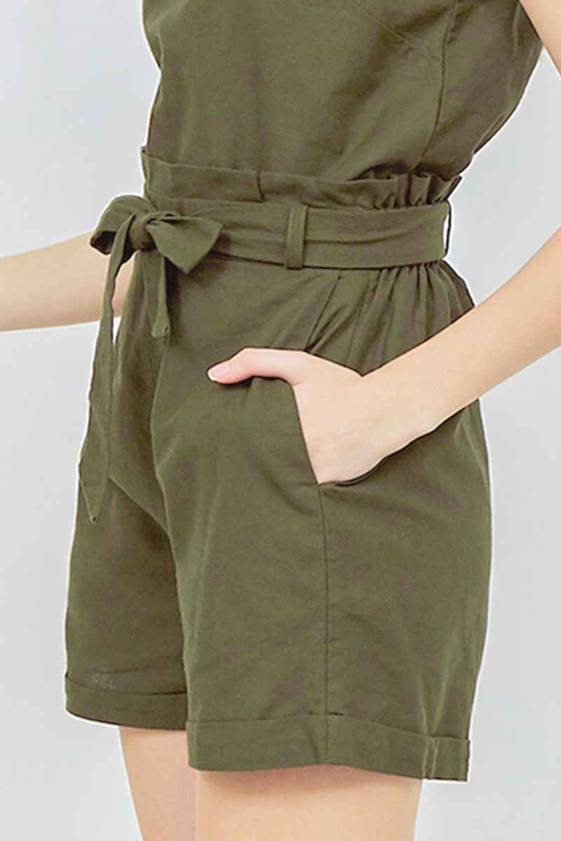 Kaia Short Pants Olive